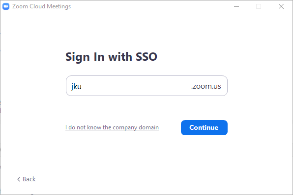 Register with SSO